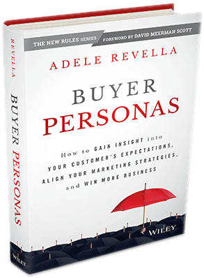 Cover of the book titled Buyer Personas by Adele Revella