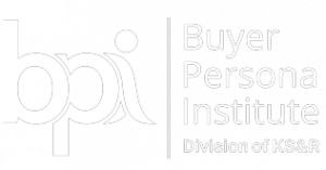 Logo for Buyer Persona Institute, a Division of KS&R